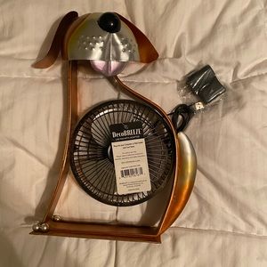 SUPER CUTE NEVER USED DOG FAN